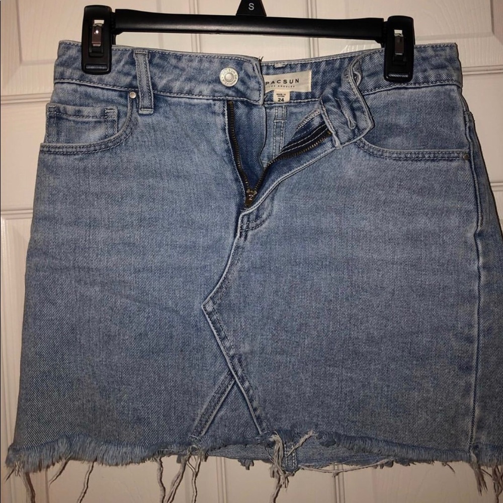 Pacsun jean skirt